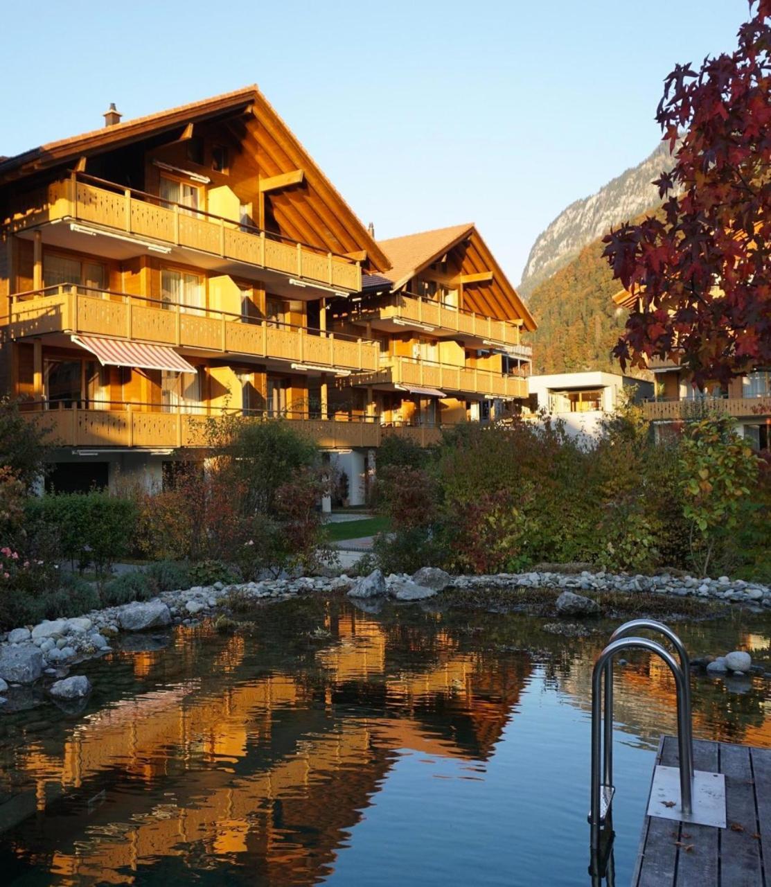 An Apartment In A Modern Swiss Chalet 伊瑟尔特瓦尔德 外观 照片